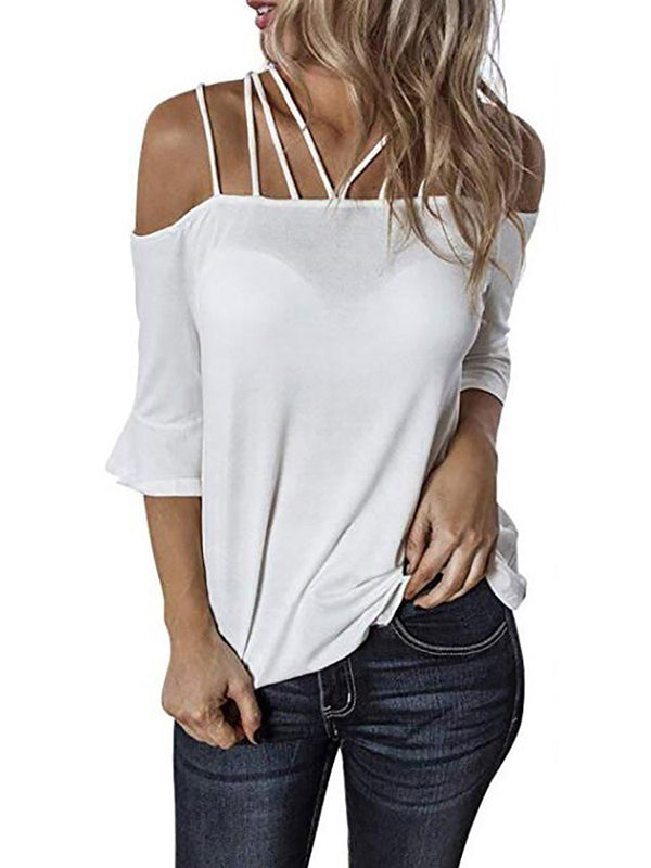 Sexy Sling Off The Shoulder Tops