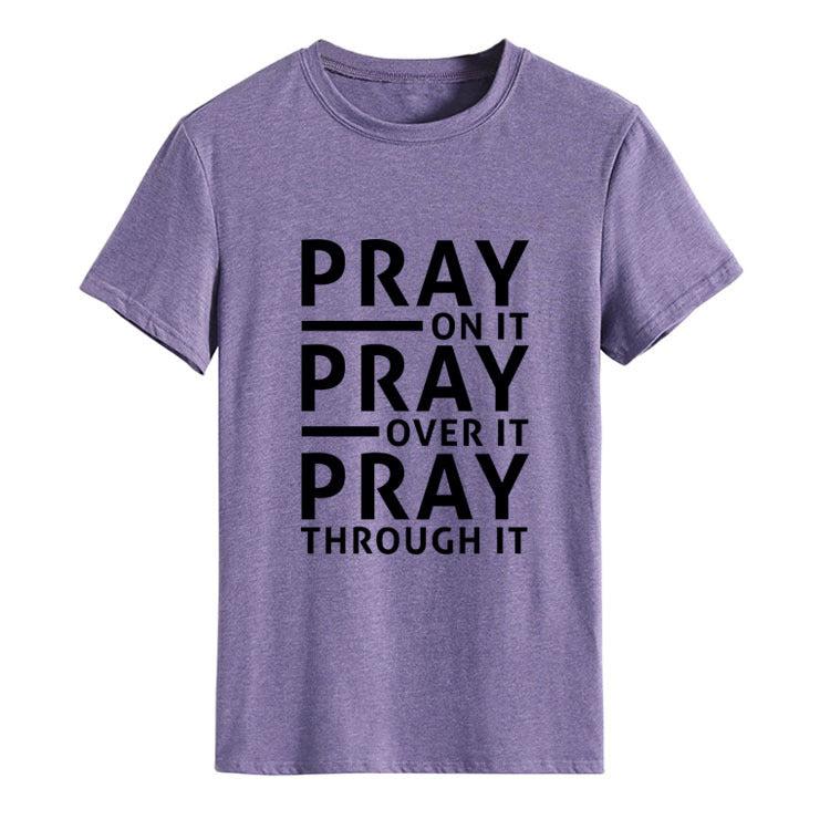 'Pray On It' Unisex Relax Fit T-Shirt