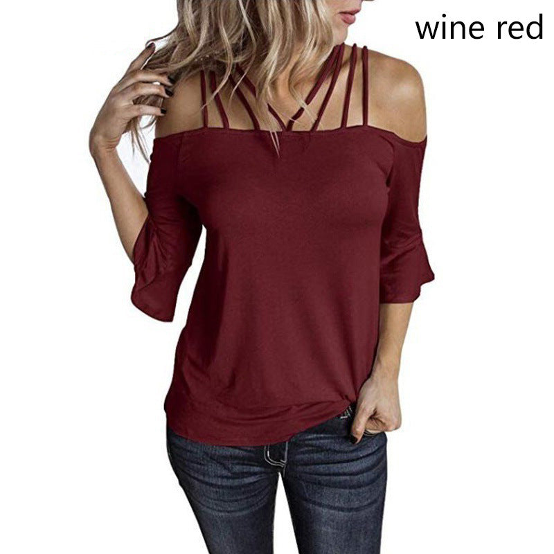 Sexy Sling Off The Shoulder Tops