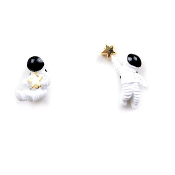 Astronaut earrings