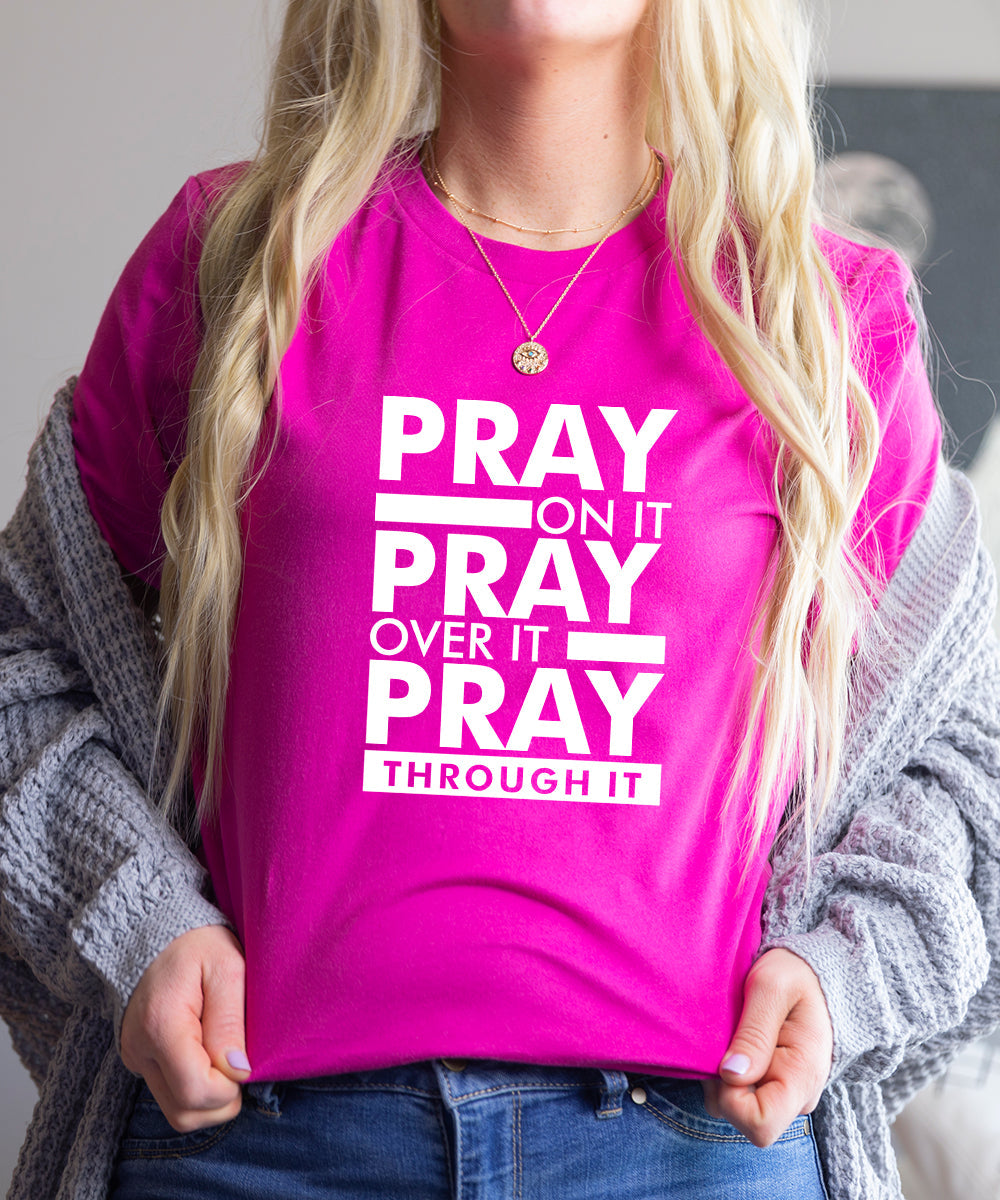 'Pray On It' Unisex Relax Fit T-Shirt